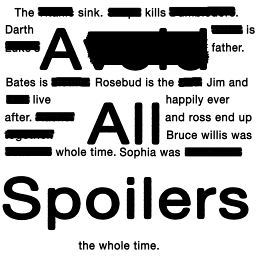 Avoid All Spoilers