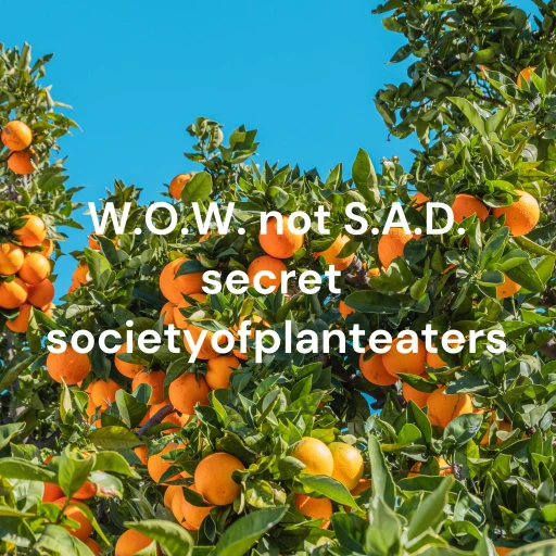 W.O.W. not S.A.D. secretsocietyofplanteaters