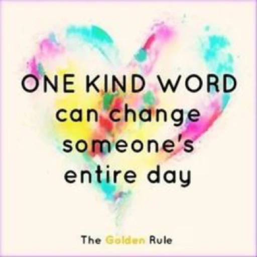 Kindness could change someone’s mood