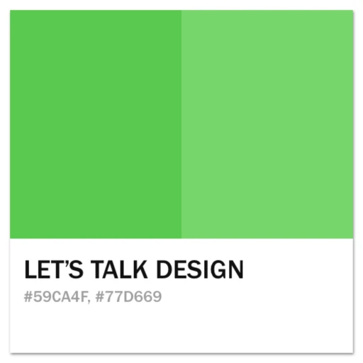 Let’s Talk Design