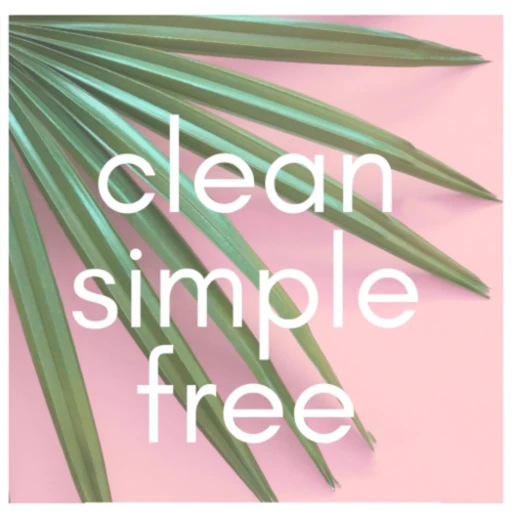 clean. simple. free.