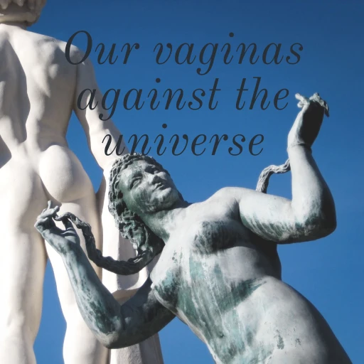 Our vaginas against the universe