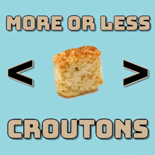 More or Less Croutons: A Music Podcast