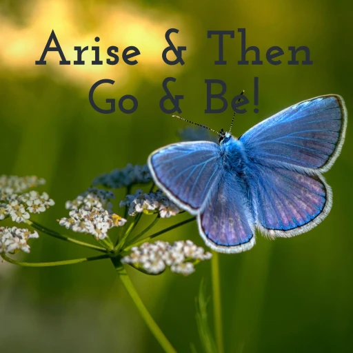 Arise…and Then…Go! and Be!