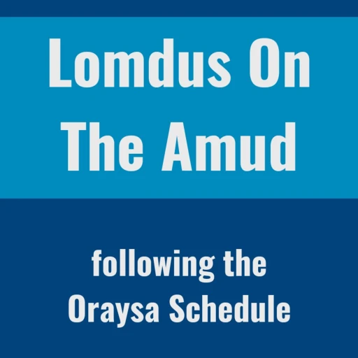 Lomdus On The Amud: Following The Oraysa Schedule