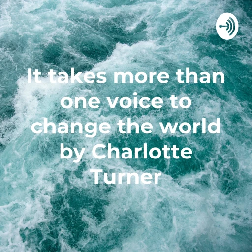 It takes more than one voice to change the world by Charlotte Turner