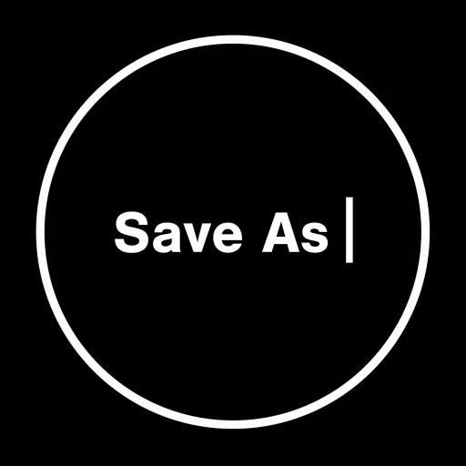 Save As