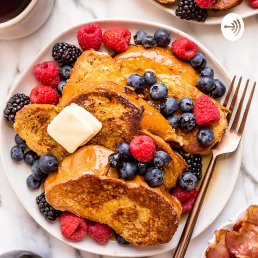 french toast on a propane stove