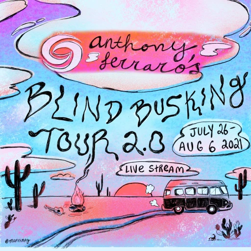 Anthony Ferraro’s Blind Busking Livestream Road Trip