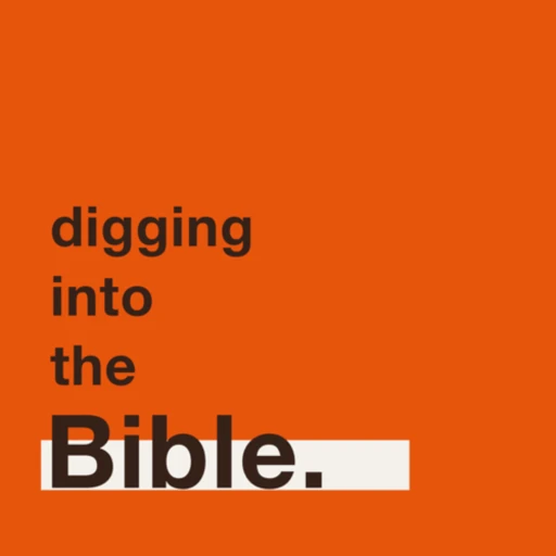 digging into the Bible.