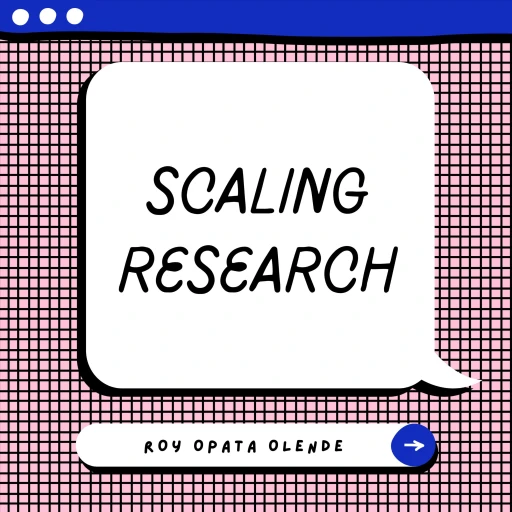 Research at Scale