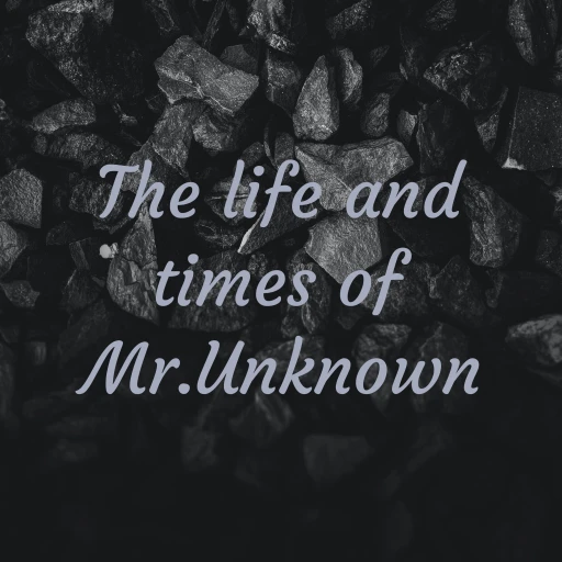 The life and times of Mr.Unknown