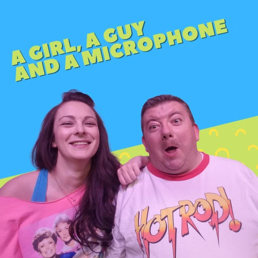 A Girl, A Guy And A Microphone