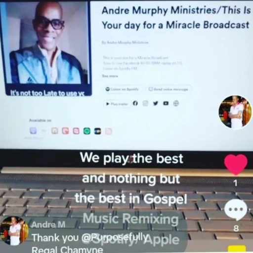 Andre Murphy Ministries /This Is Your day for a Miracle Broadcast