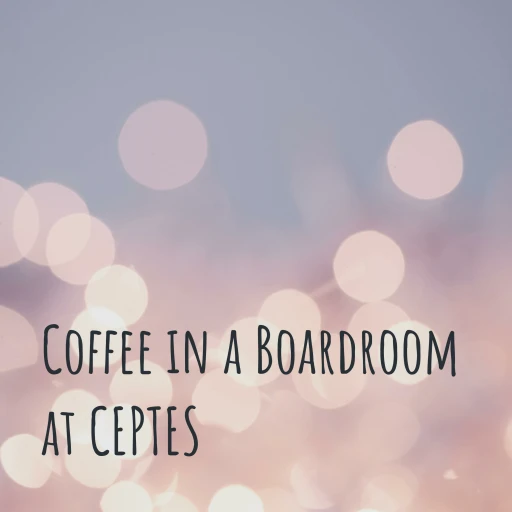 Coffee in a Boardroom at CEPTES