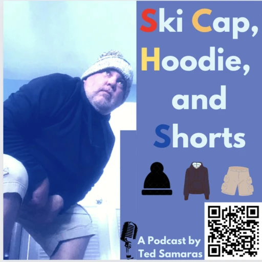 Ski Cap, Hoodie, and Shorts