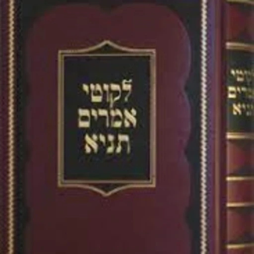 Reb Ahron’s Tanya Shiur