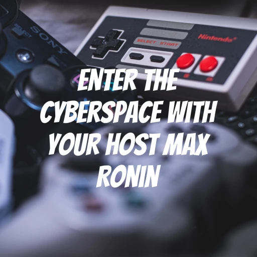 Enter the cyberspace with your host max Ronin