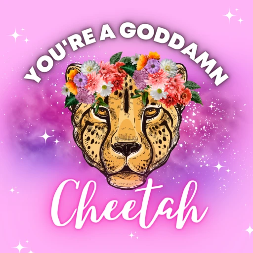 You’re A Goddamn Cheetah