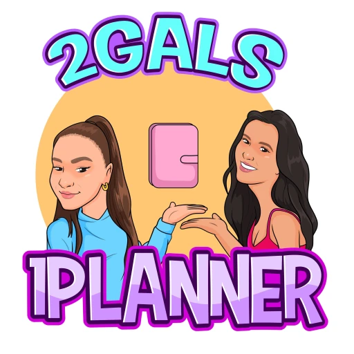 2 gals, 1 planner