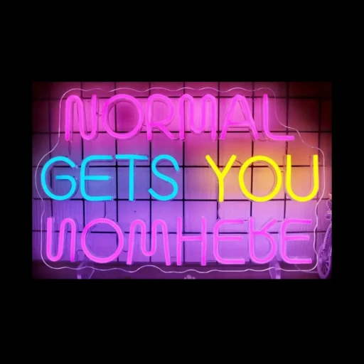 Normal Gets You Nowhere