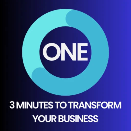 The ONE Principle – Helping business owners transform their business in 3 minutes