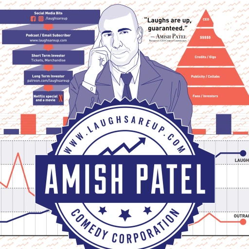 Laughs Are Up – Official Podcast of the Amish Patel Comedy Corporation